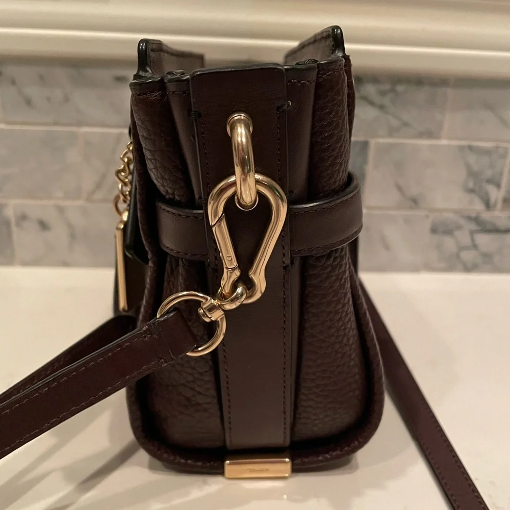 Coach Swagger 21 Pebbled Satchel - Picture 6 of 10